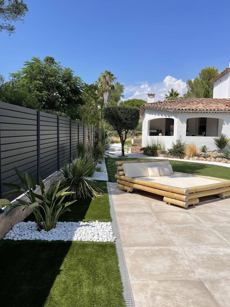 Conception de jardin contemporain à Fréjus